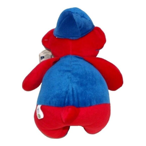 Chicago Cubs official red & blue stuffed, plush 14" bear GOOD STUFF 2006, NEW - Picture 4 of 5